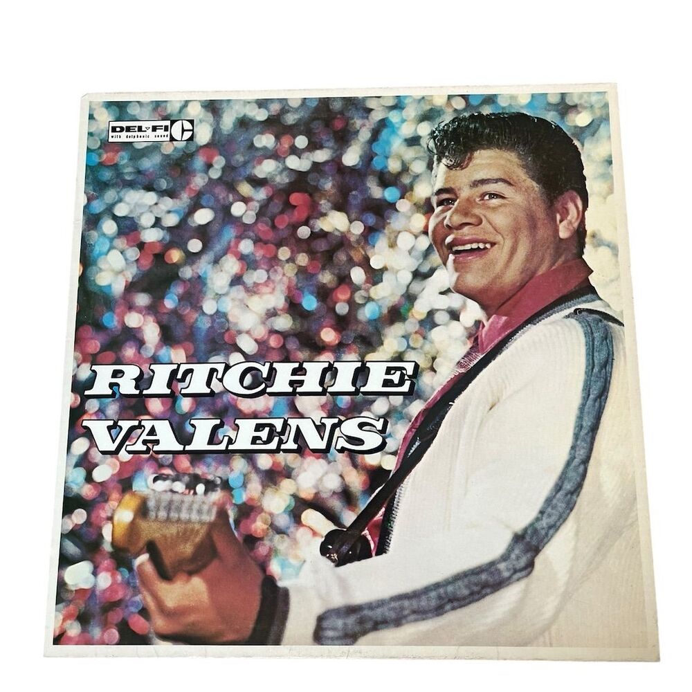 Ritchie Valens Self-Titled LP Vinyl Record Rock & Roll 1960‎ Del-Fi 12"